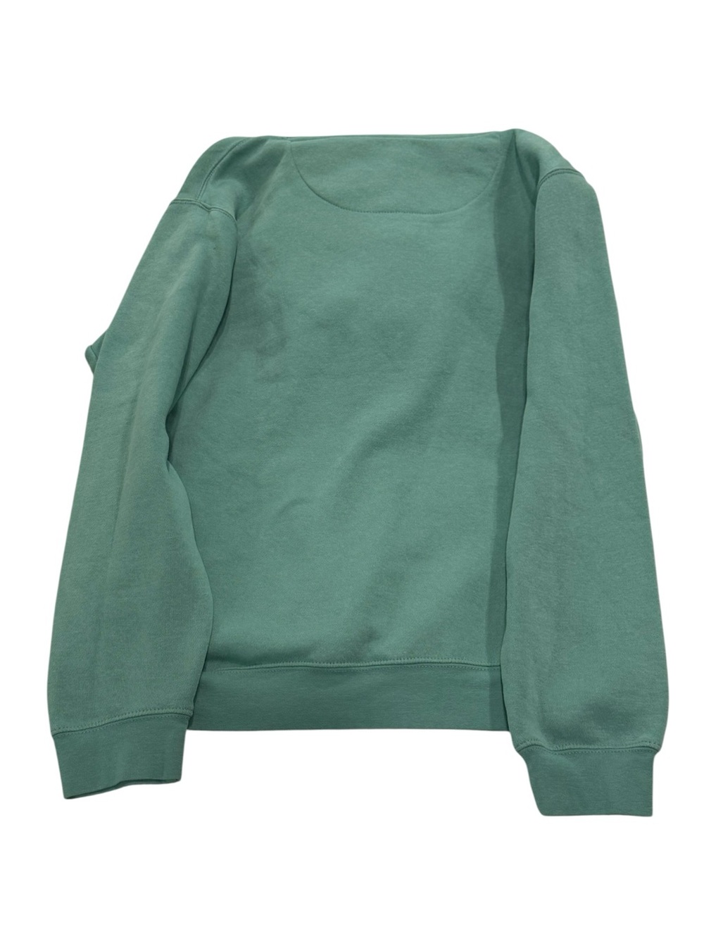 Human+Kind Teal Pullover Hoodie - Women's Casual Sweatshirt Oversized Medium - Picture 3 of 6